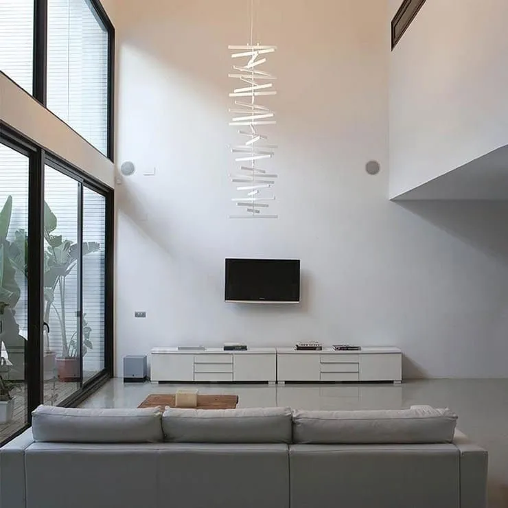 Люстра Rhythm Vertical White 119 в стиле Vibia