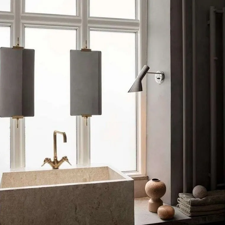 Бра AJ 50 Wall  Blue в стиле Arne Jacobsen