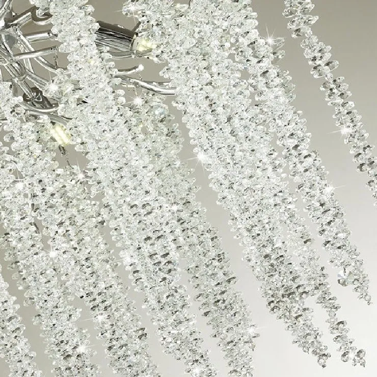 Люстра Sinfonia di Luce Silver Long  L 140 см