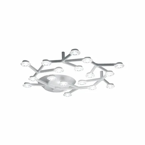 Светильник настенно-потолочный Led Net Circle D77 LED*30 в стиле Artemide