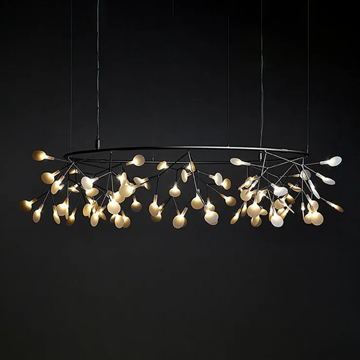Люстра Heracleum The Big O D125  черный в стиле Moooi