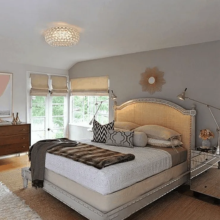 Люстра  потолочная Caboche Clear D35 в стиле Foscarini