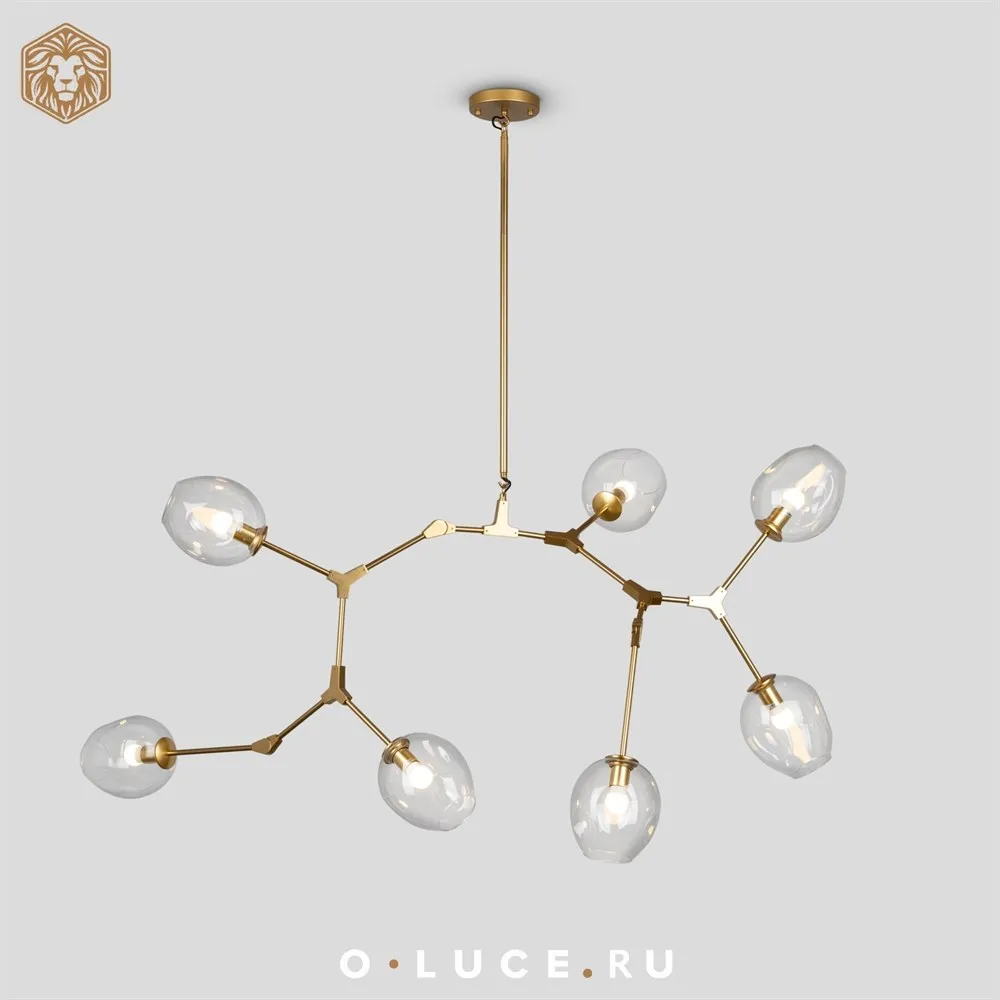 Люстра Branching Bubbles 7 Gold