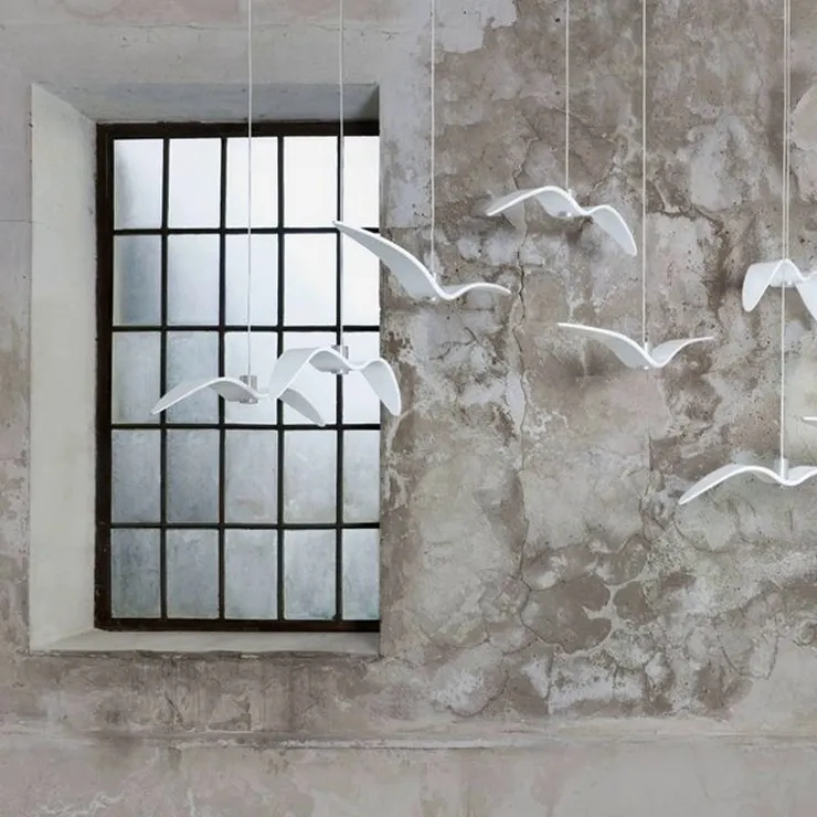 Светильник Night Birds White L50 в стиле Brokis
