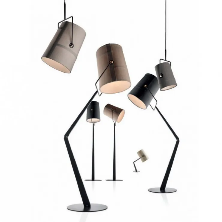 Лампа настольная Diesel Fork  белый в стиле Foscarini