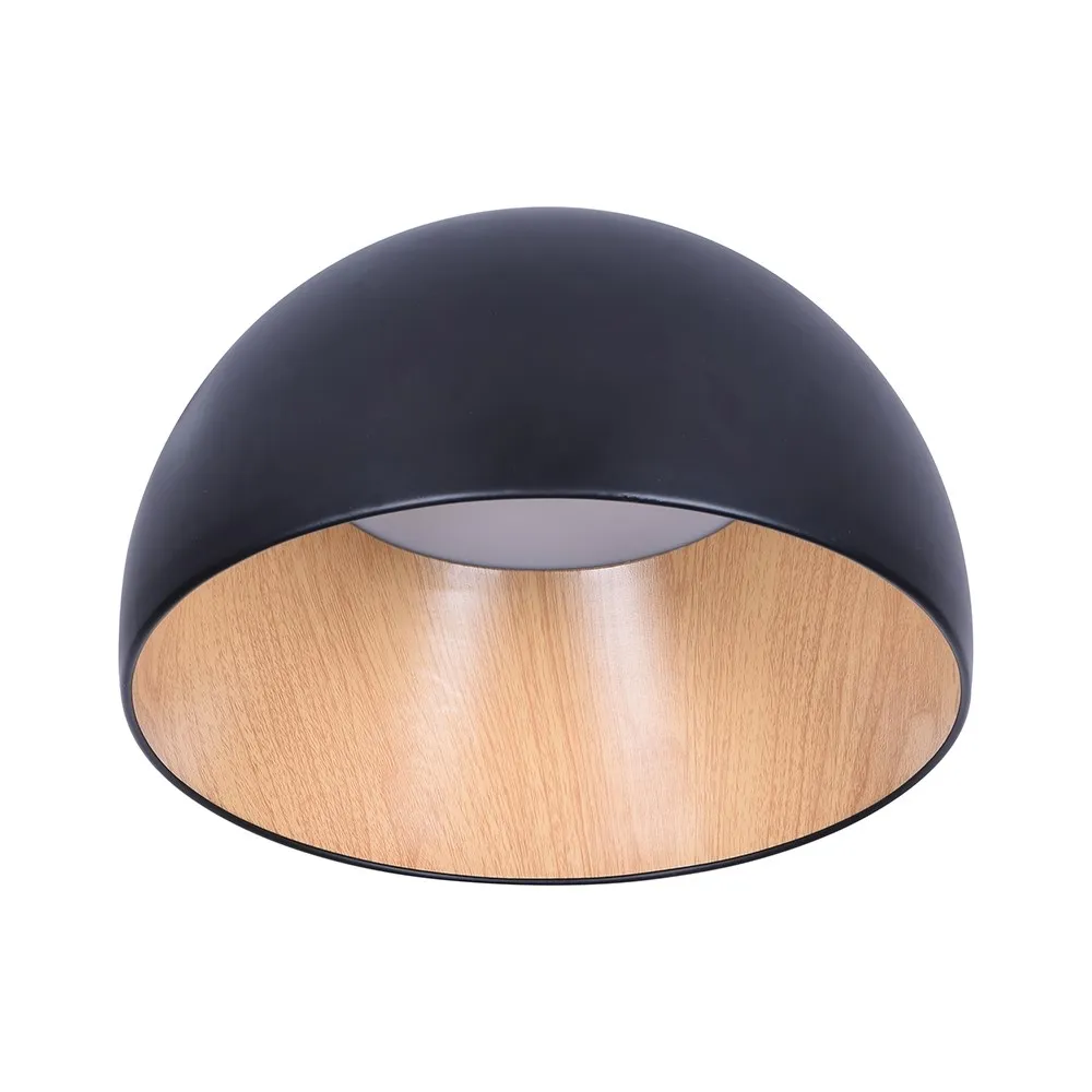 Светильник потолочный Nordic Black and Wood A D50