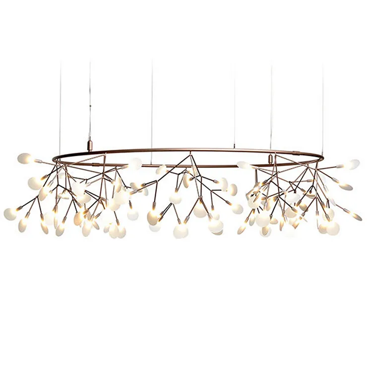 Люстра Heracleum The Big O D210  никель в стиле Moooi