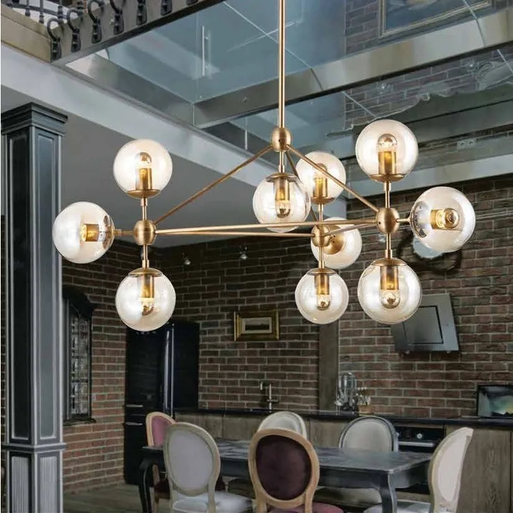 Люстра Modo Chandelier 10 Gold