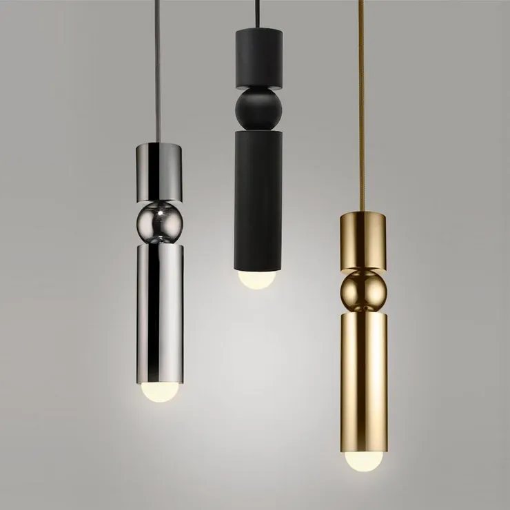 Светильник Fulcrum Light Black в стиле Lee Broom