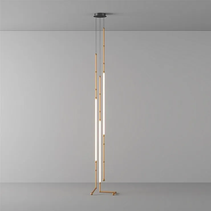 Люстра Alrik gold ceiling