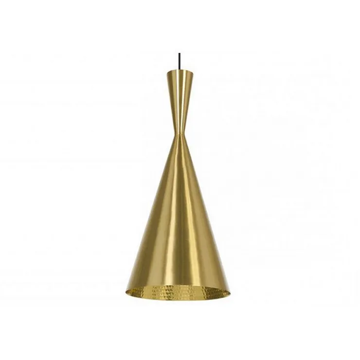 Светильник Beat Light Tall Gold в стиле Tom Dixon