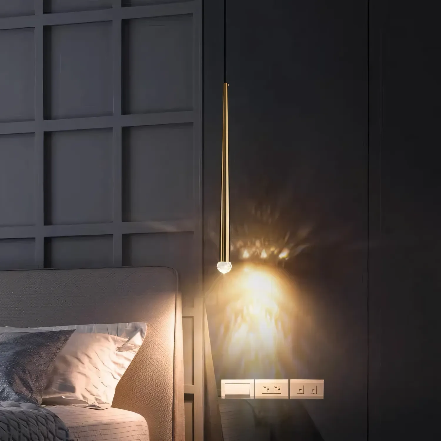 Светильник подвесной MAGRIT LUX L BRASS