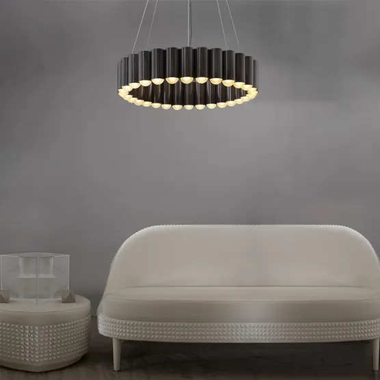 Люстра Carousel Black в стиле Lee Broom