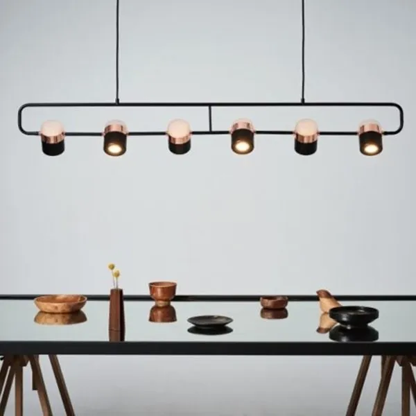Светильник LING PL6 Copper в стиле SEED
