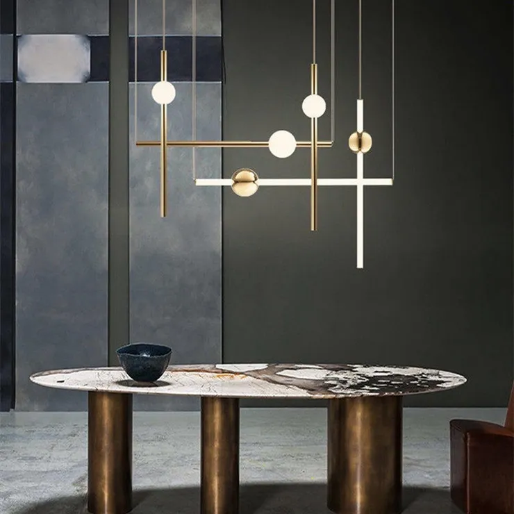 Светильник  Orion Globe Tube 4 в стиле Lee Broom