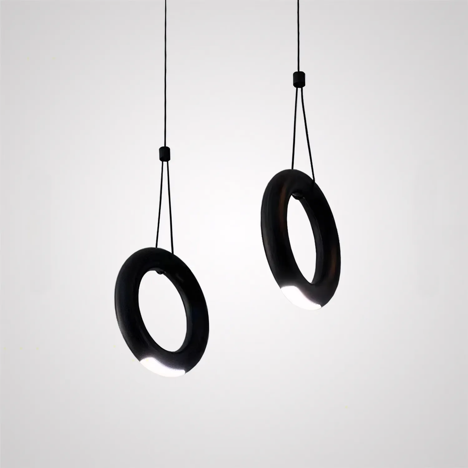 Светильник подвесной IVI TERRA BLACK в стиле Lodes