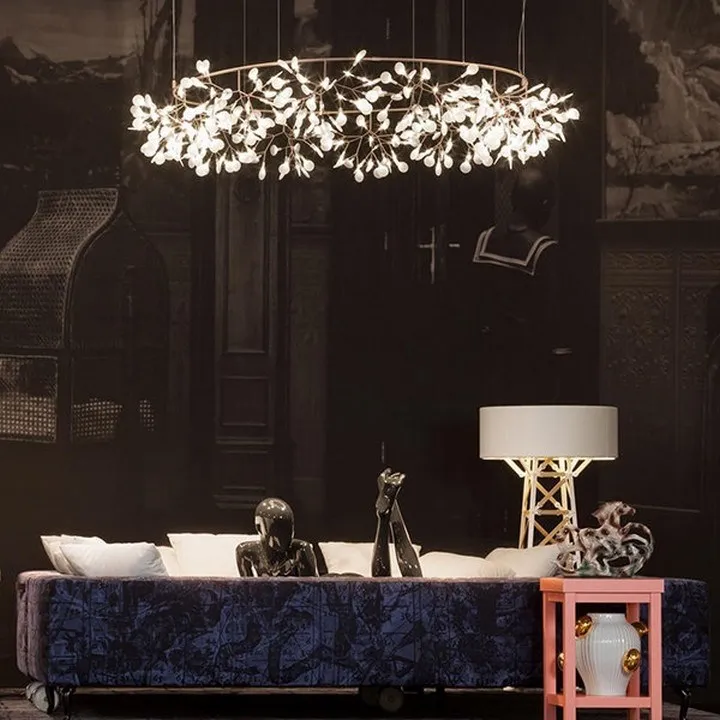 Люстра Heracleum The Big O D210 Золотой в стиле Moooi