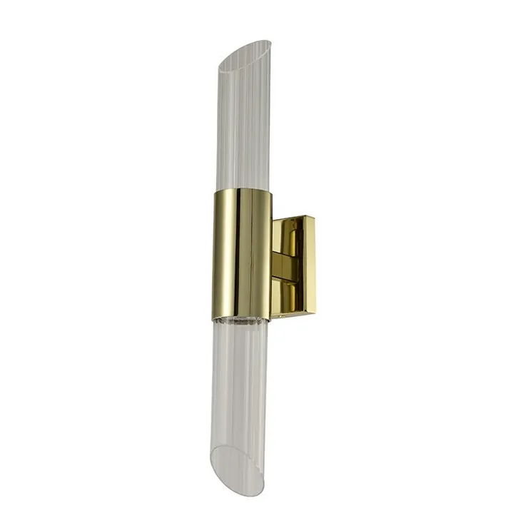 Бра Newark, Gold Clear glass L8*H50*Sp10.4 cm