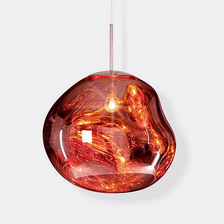 Светильник подвесной Melt Copper в стиле Tom Dixon