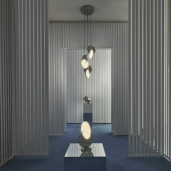 Люстра Eclipse Chandelier 3 Chrome