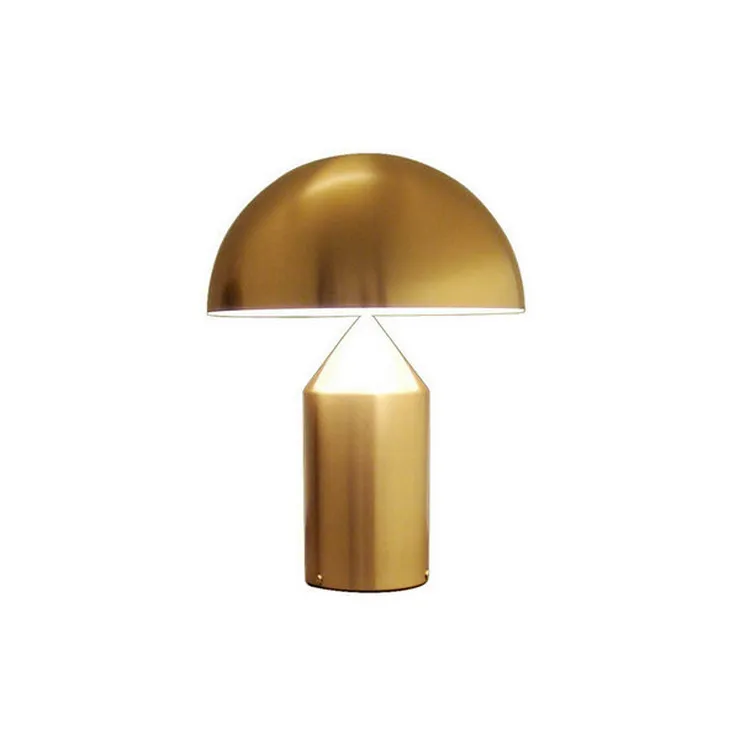 Настольная лампа Atollo Gold D25 в стиле Oluce