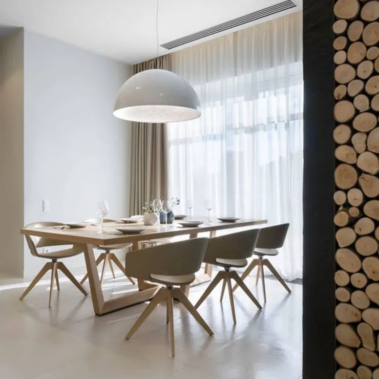 Люстра Skygarden White D40 в стиле Flos