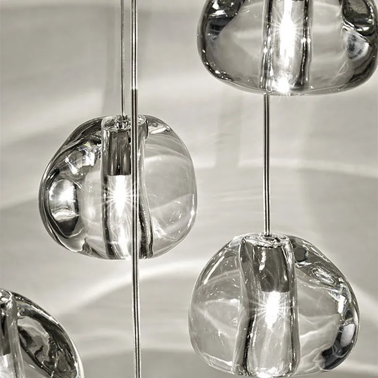 Светильник Mizu 3 Three Pendant Chandelier в стиле Terzani