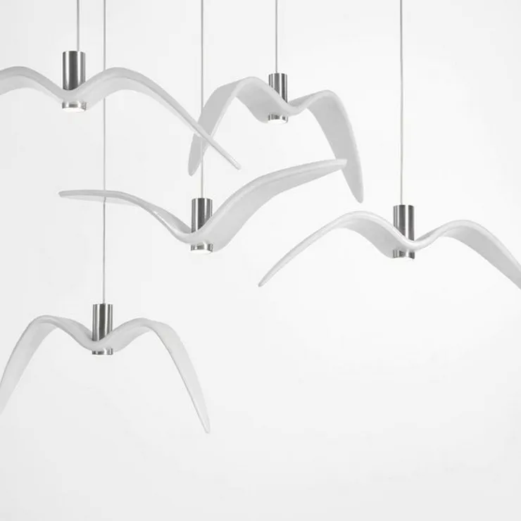 Светильник Night Birds White L50 в стиле Brokis