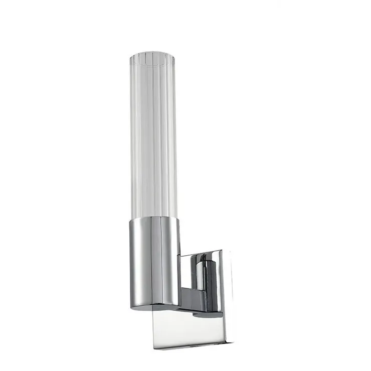 Бра Newark, Chrome Clear glass shade L12*H37.5*Sp20.3 cm
