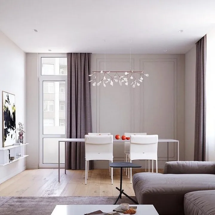 Люстра Heracleum Endless Single Золотой в стиле Moooi