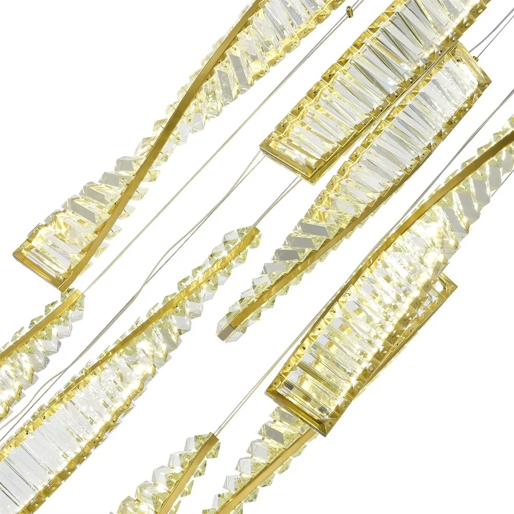 Люстра подвесная Bertolda 9 Brass