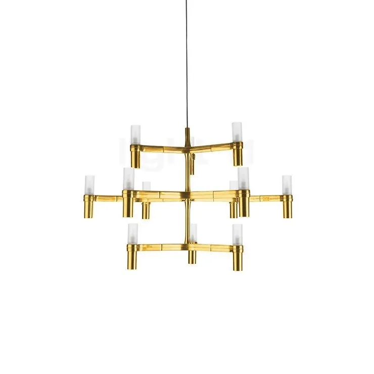 Люстра Crown Minor Gold в стиле Nemo