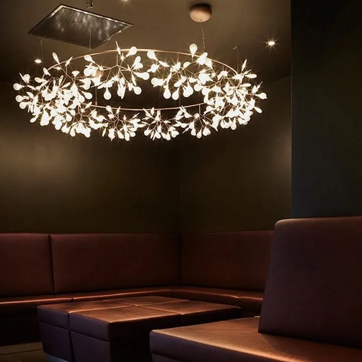Люстра Heracleum The Big O D210 Золотой в стиле Moooi