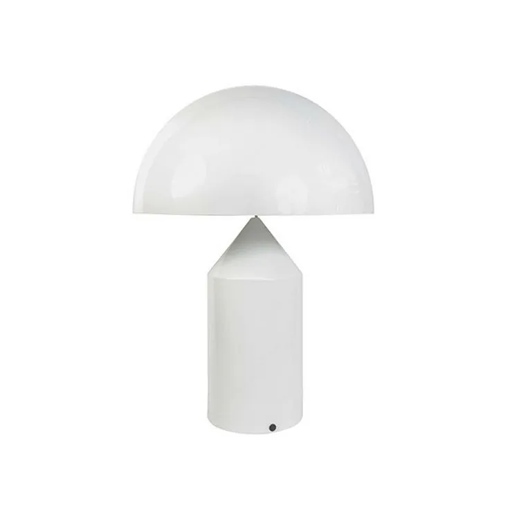 Настольная лампа Atollo White D38 в стиле Oluce