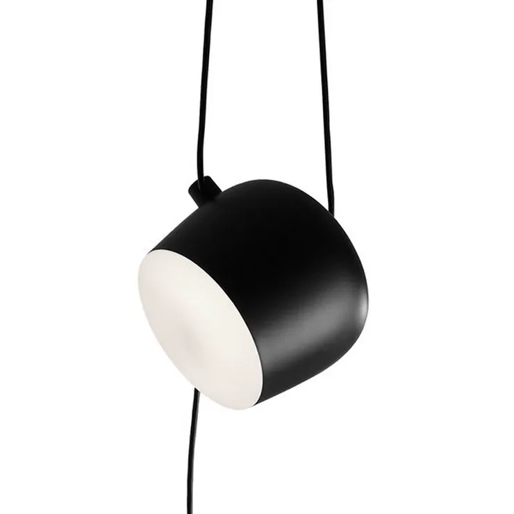 Светильник подвесной Aim 7 Black в стиле Flos