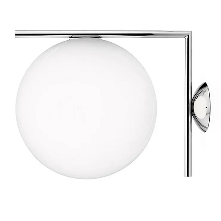 Светильник настенно-потолочный IC Lighting  Wall 2 Chrome в стиле Flos