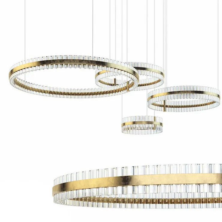 Люстра Saturno Copper D100 в стиле Baroncelli