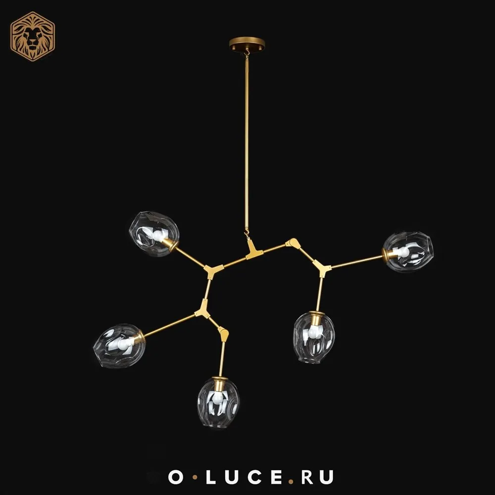 Люстра Branching Bubbles 5 Gold