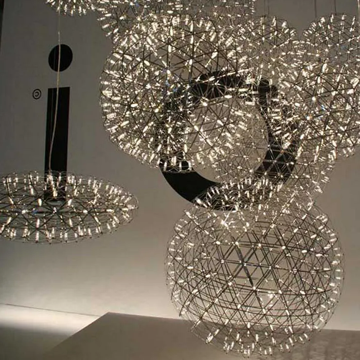 Люстра Raimond Sphere D43 Chrome в стиле Moooi
