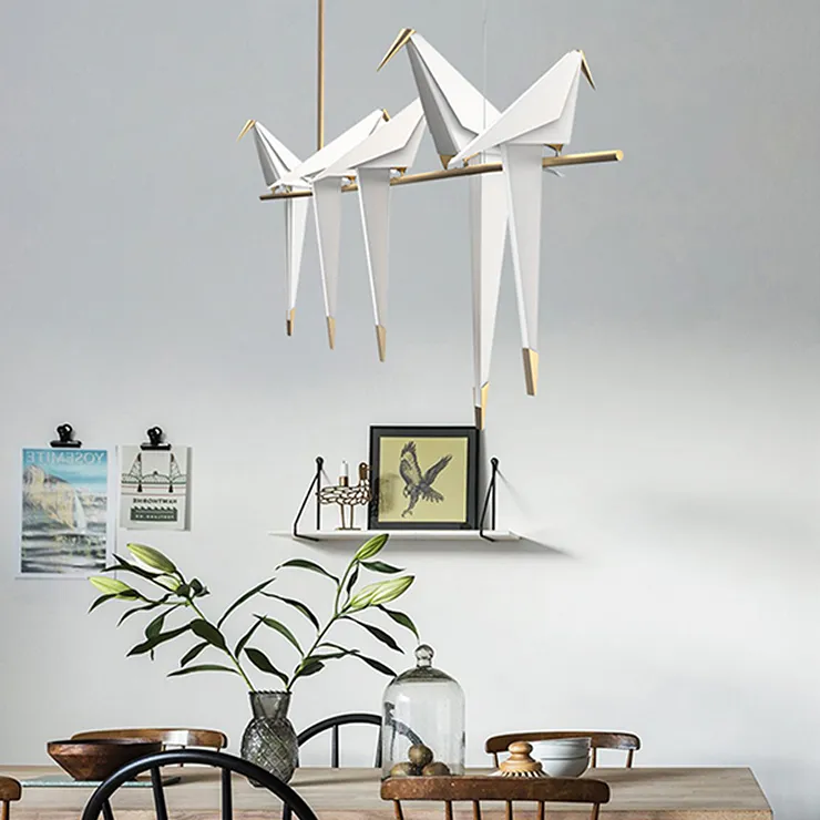 Люстра на штанге  Perch Light Branch Line 5 в стиле Moooi