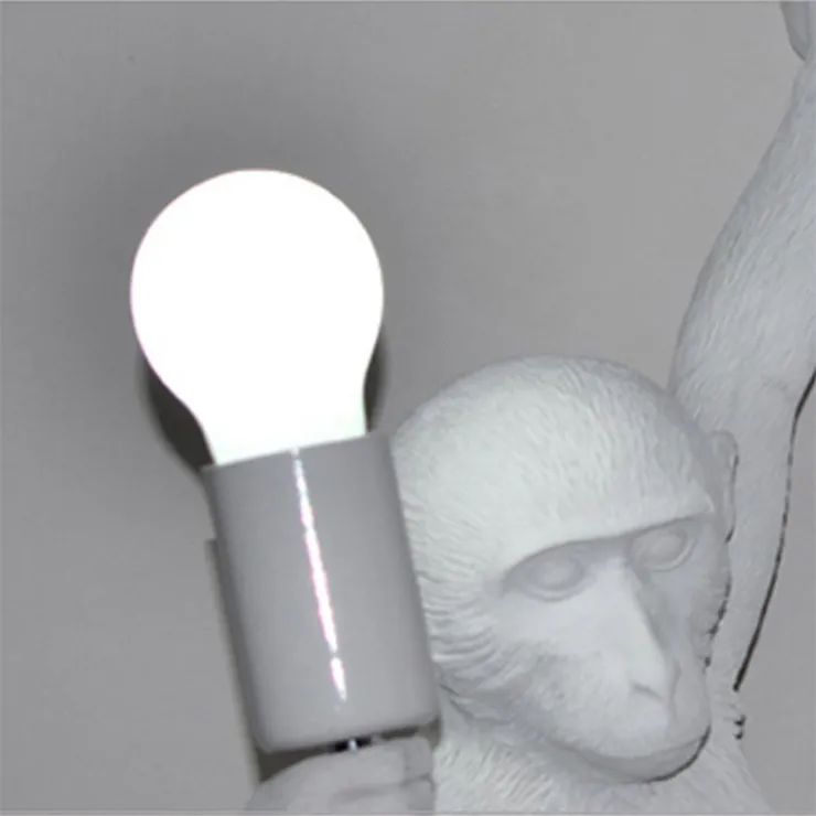 Бра Monkey Wall Lamp White левая в стиле Seletti
