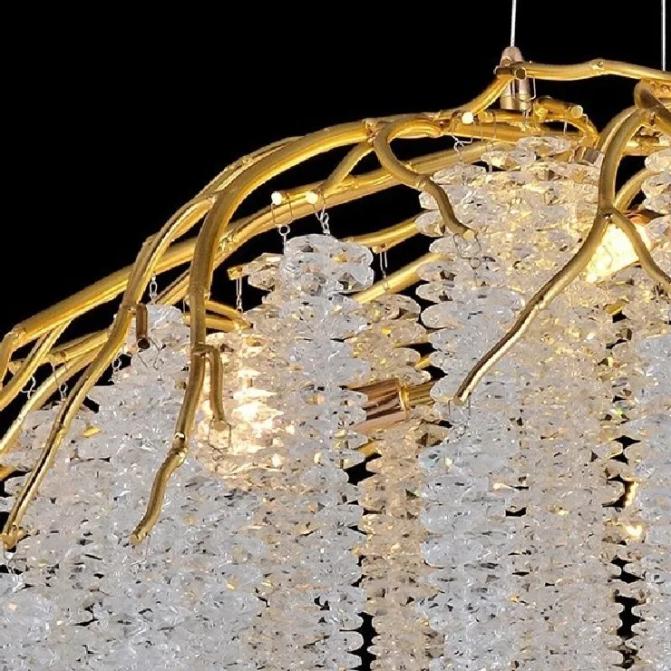 Люстра Sinfonia di Luce Gold Dome  D 100 см