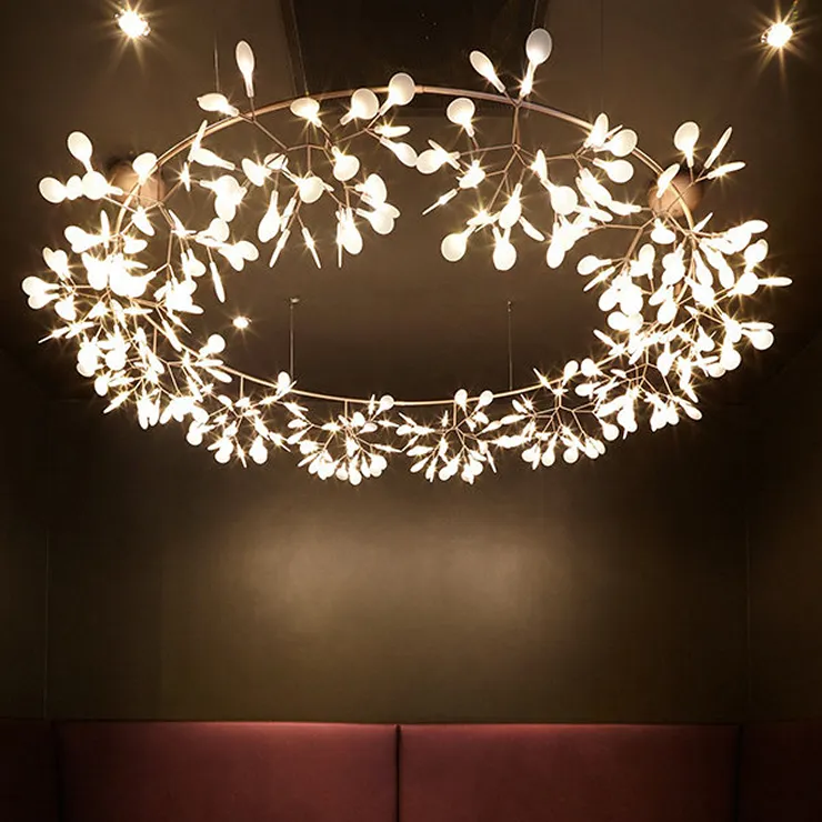 Люстра Heracleum The Big O D210  никель в стиле Moooi