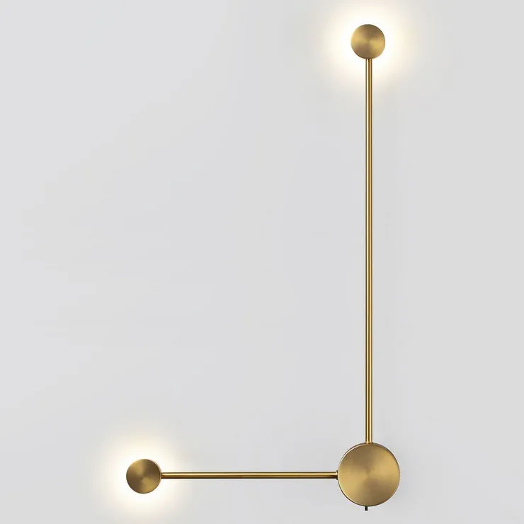 Бра Dots Slim II Bronze