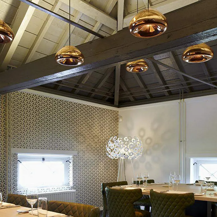 Светильник Void Copper в стиле Tom Dixon