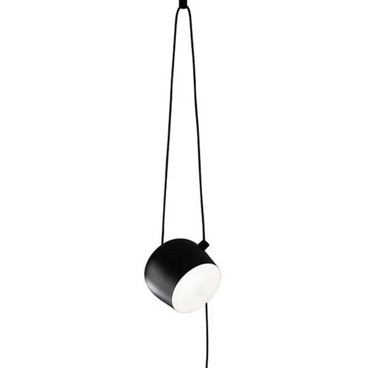 Светильник подвесной  Aim Black в стиле Flos