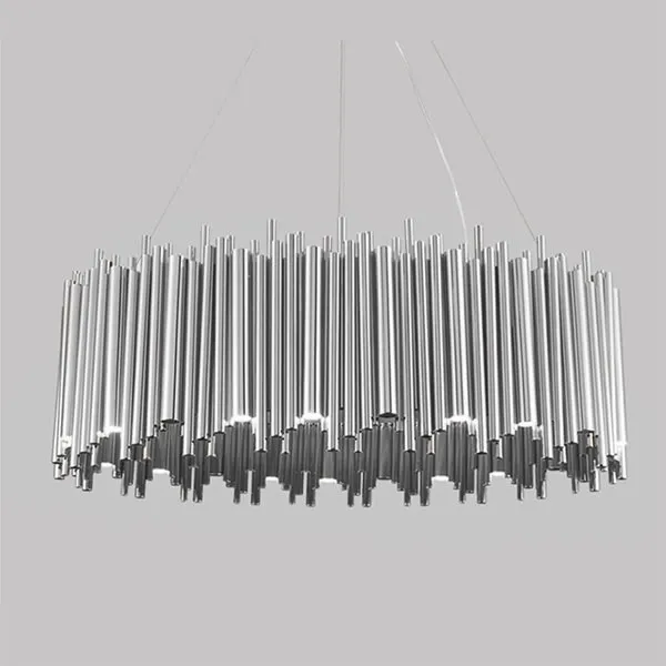 Люстра подвесная Brubeck D80 Chrome в стиле Delightful