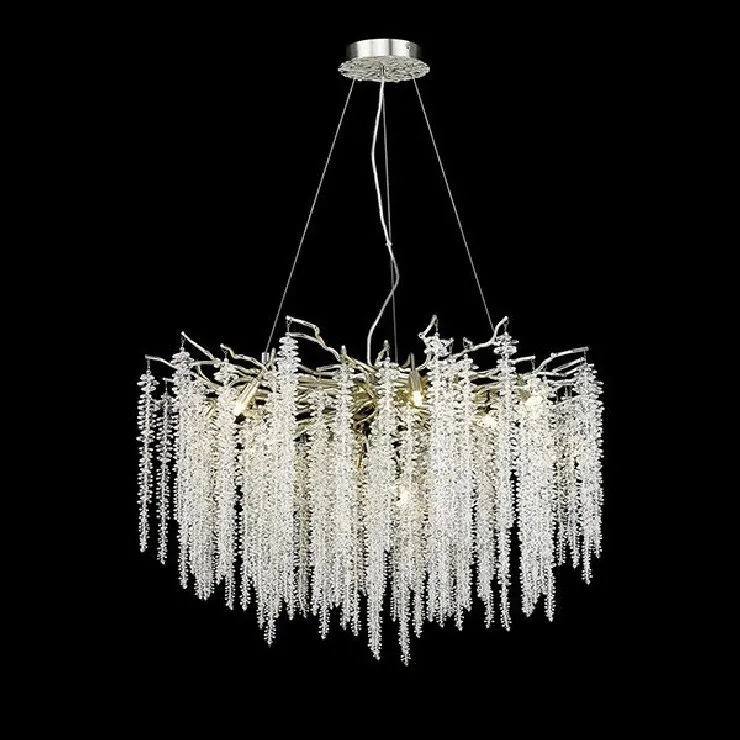 Люстра Sinfonia di Luce Silver D 60 см