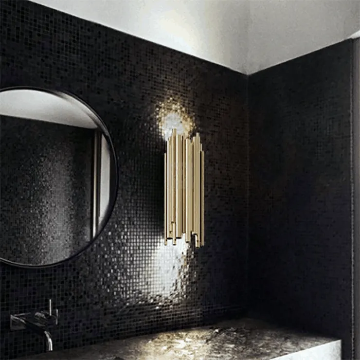 Бра Brubeck Wall Латунь в стиле Delightful
