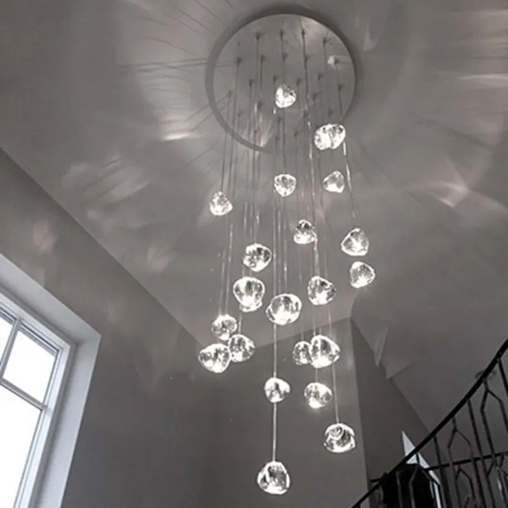 Светильник  Mizu 36 Thirty Six Pendant Chandelier Круг / D 60 см в стиле Terzani